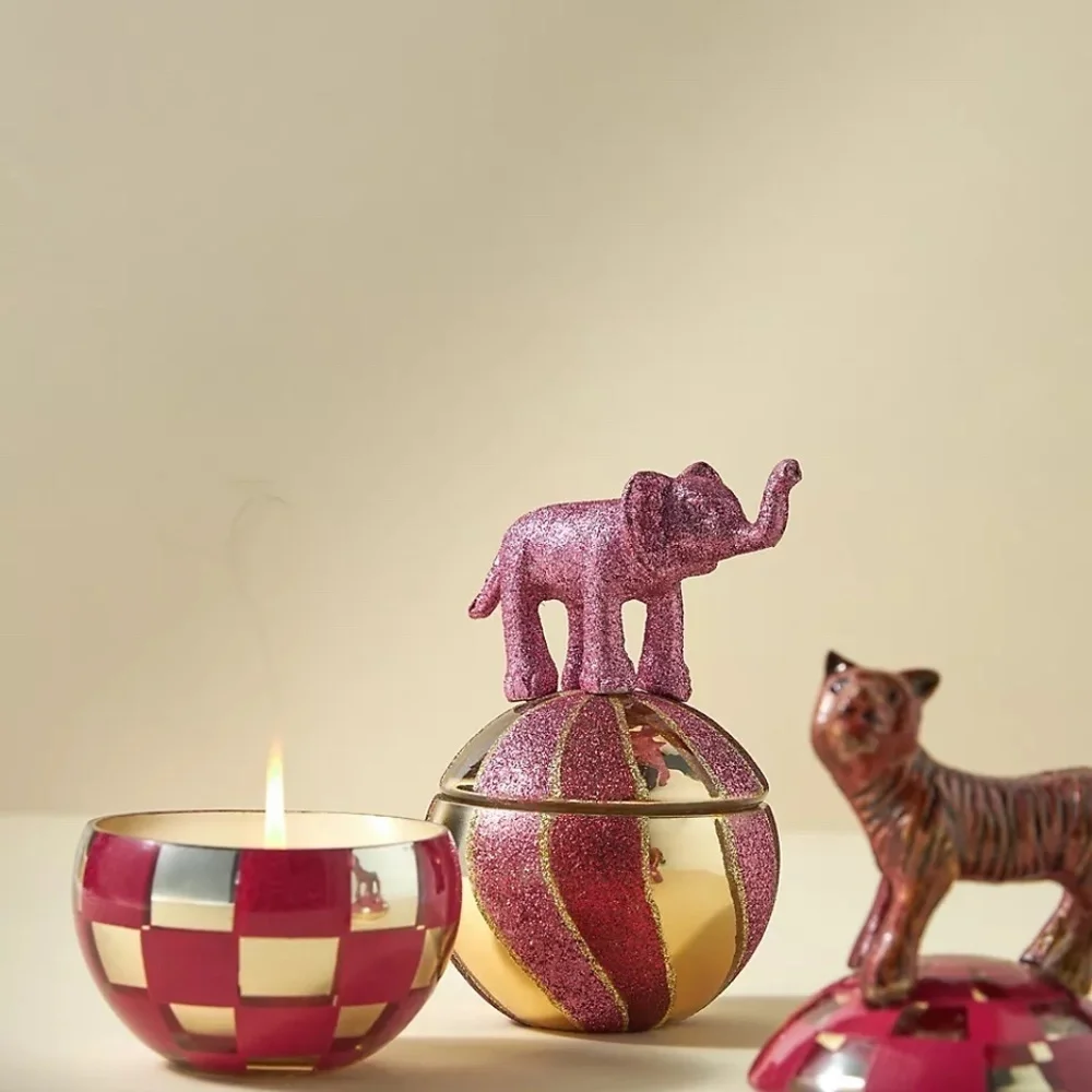 NWT Anthropologie Circus Blackberry Balsam Woody Fruit Jar Candle